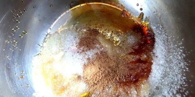 Рецепт карамельного кофе под сливочной шапочкой