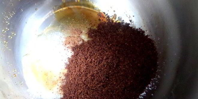 Рецепт карамельного кофе под сливочной шапочкой