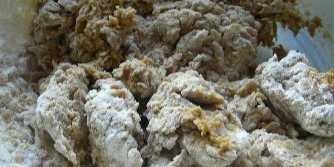 Рецепт хрустящих кофейных печений с шоколадом и грецкими орехами