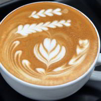 Классический кофе латте по-домашнему