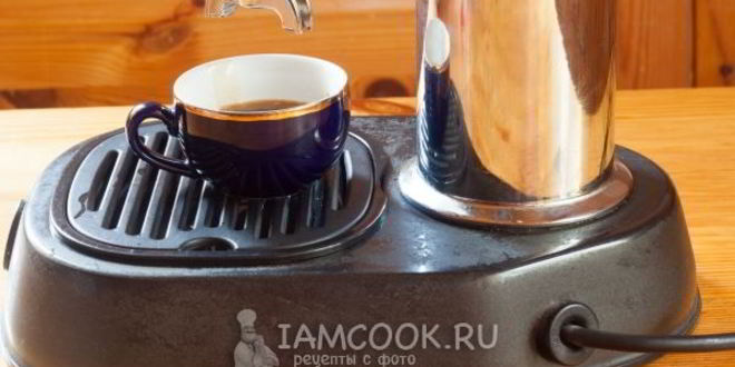 Рецепт кофе американо