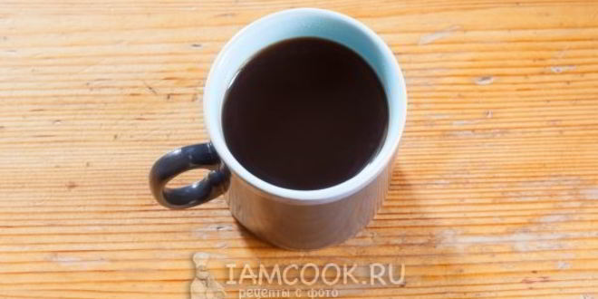 Рецепт кофе американо