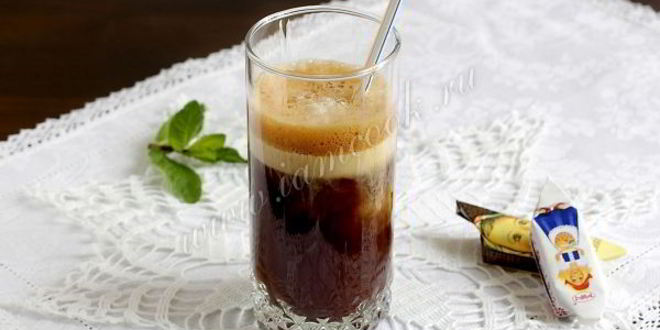 Рецепт кофе фраппе