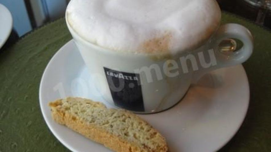 Рецепт кофе латте малиновый трюфель