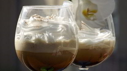 Рецепт Кофе латте со льдом