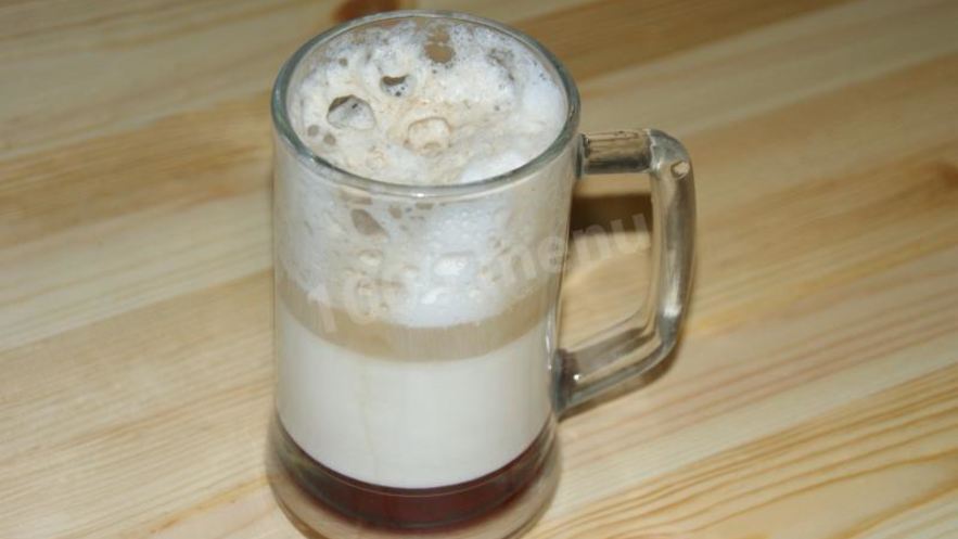 Рецепт кофе латте