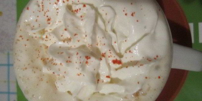 Рецепт кофе с горячей шапочкой