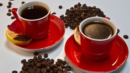 Рецепт Кофе с коньяком