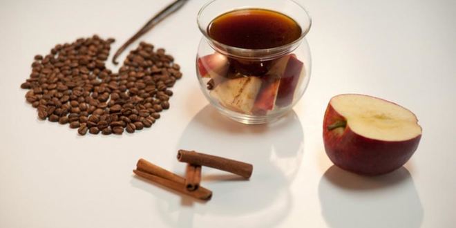 Рецепт кофе с яблоком