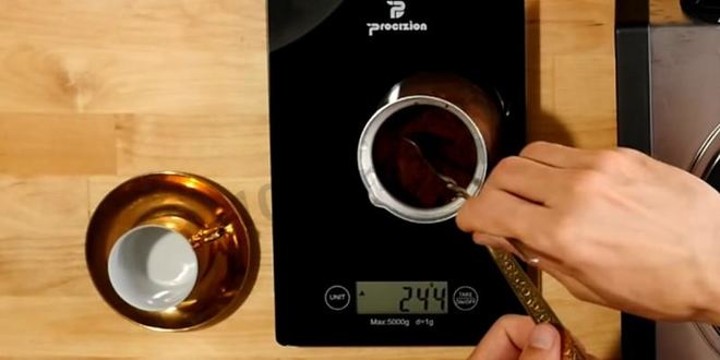 Рецепт кофе в турке