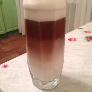 Рецепт Латте макиато во френч-прессе