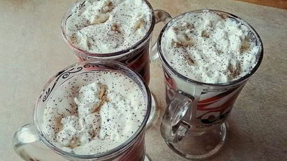 Рецепт Латте по-венски