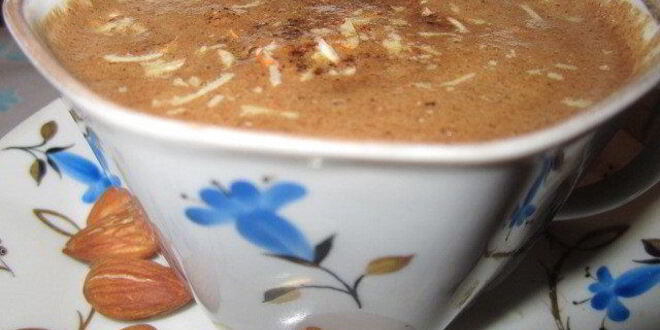 Рецепт миндального кофе