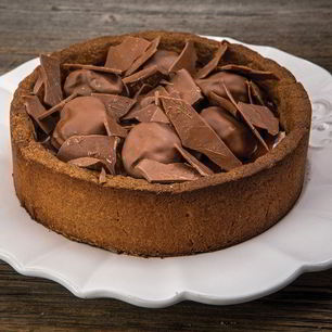 Рецепт Тарта с кофейным ганашем и черносливом