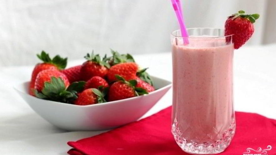 Рецепт коктейля с клубникой