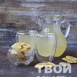 Рецепт Бананового кваса