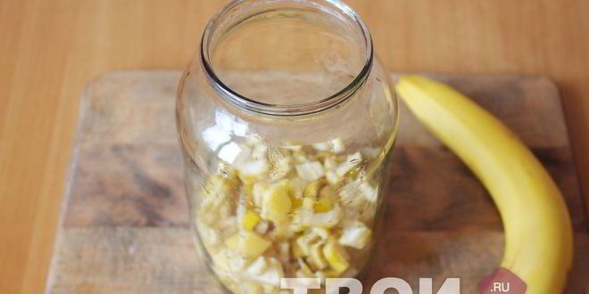 Рецепт бананового кваса