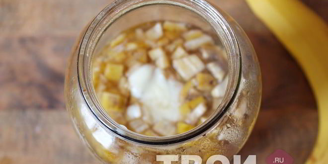 Рецепт бананового кваса