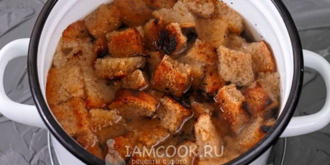 Рецепт домашнего хлебного кваса с дрожжами