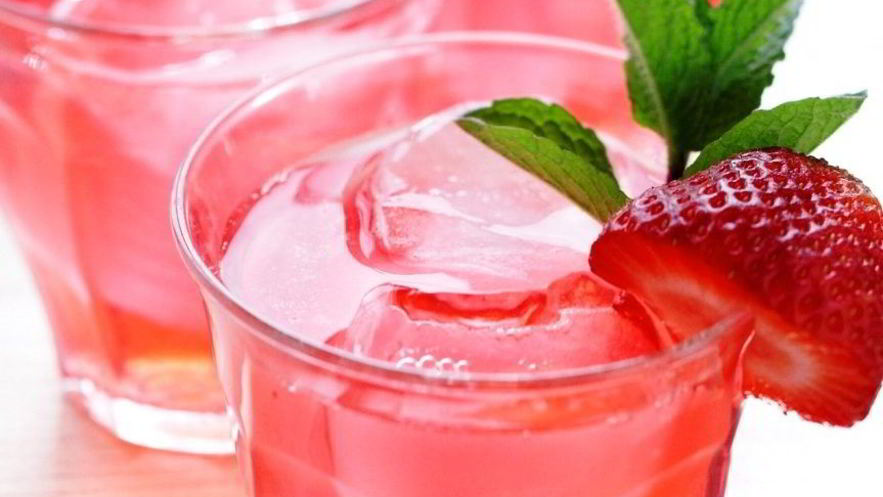 Рецепт клубнично-карамельного квас