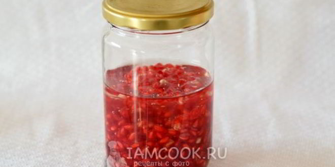 Рецепт гранатового ликера