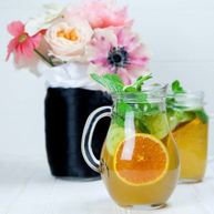 Рецепт Домашнего лимонада с мятой и огурцом