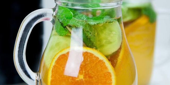 Рецепт домашнего лимонада с мятой и огурцом