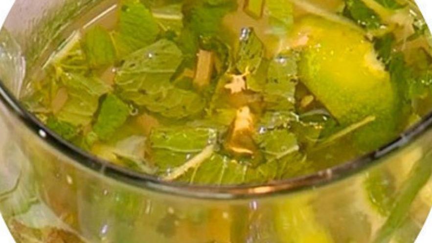 Рецепт домашнего лимонада с мятой, имбирем и лаймом