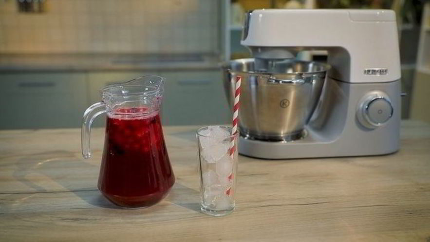 Рецепт домашнего лимонада с ягодами