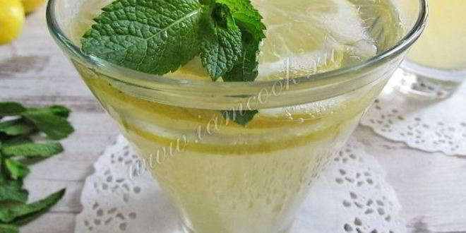 Рецепт домашнего лимонада