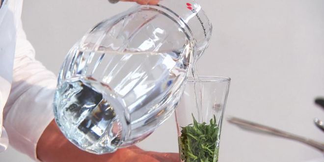 Рецепт фарфалле с лососем и домашний лимонад