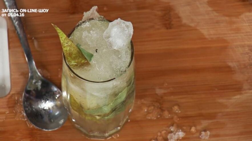 Рецепт грушевого лимонада с шалфеем