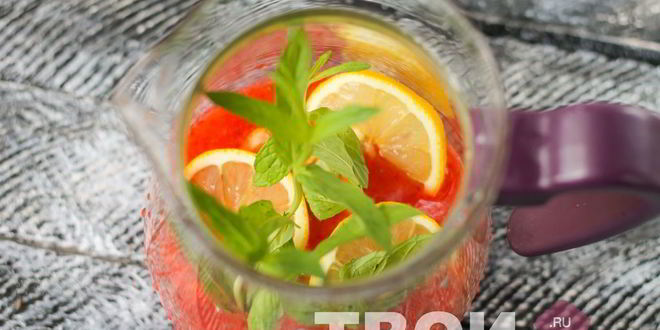 Рецепт клубничного лимонада