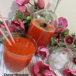 Рецепт Лимонада из сладкого перца с базиликом