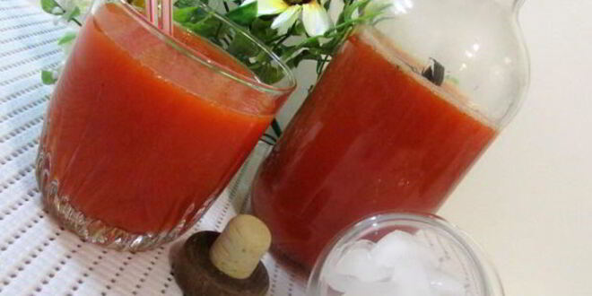 Рецепт лимонада из сладкого перца с базиликом