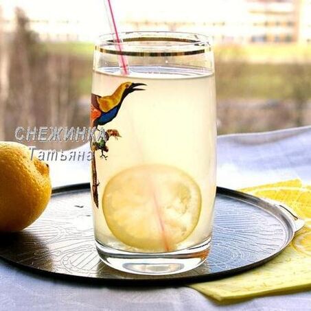 Рецепт Лимонада на березовом соке