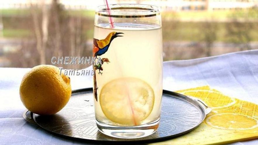Рецепт лимонада на березовом соке