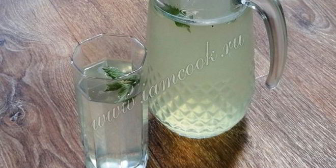 Рецепт лимонада с мятой