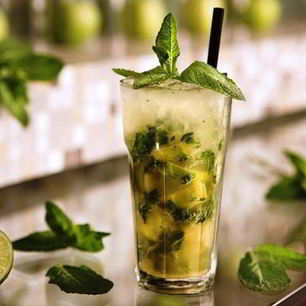 Рецепт Мохито с дыней и мятой