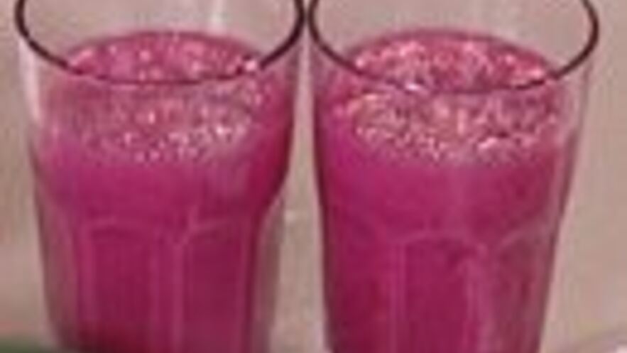 Рецепт молочного коктейля со свеклой