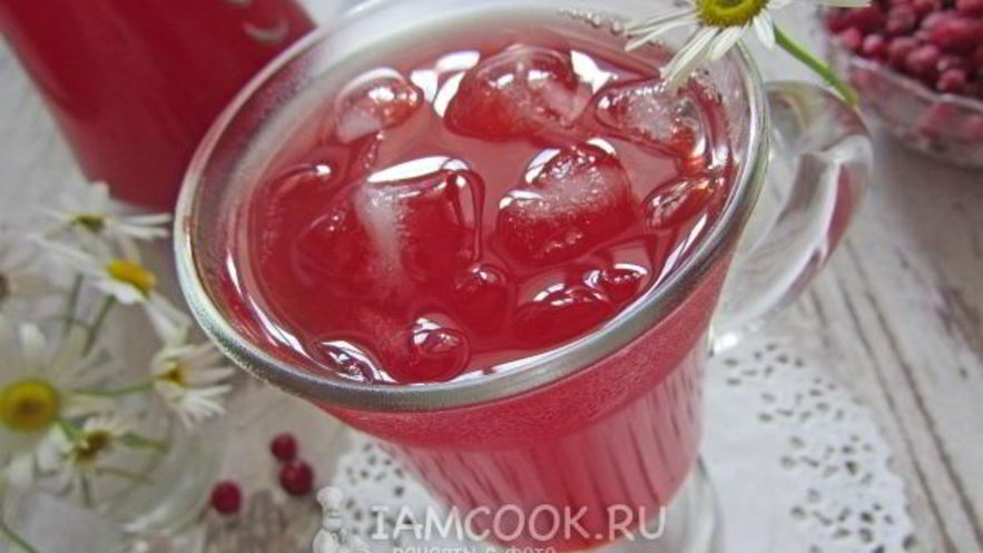 Рецепт брусничного морса