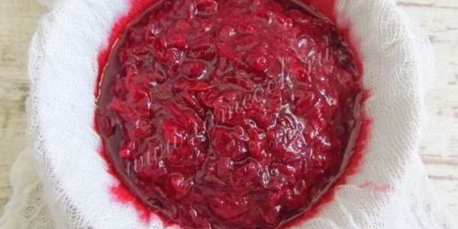 Рецепт брусничного морса