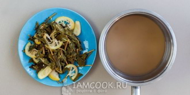 Рецепт мятного сиропа