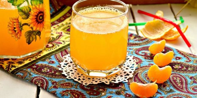 Рецепт напитка из мандаринов