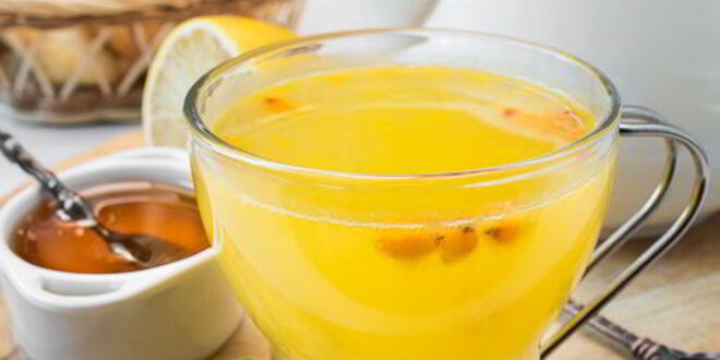 Рецепт облепихового напитка с имбирем