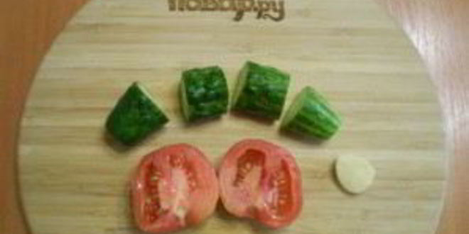 Рецепт овощного зеленого коктейля