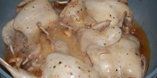 Рецепт перепелок в кленовом сиропе