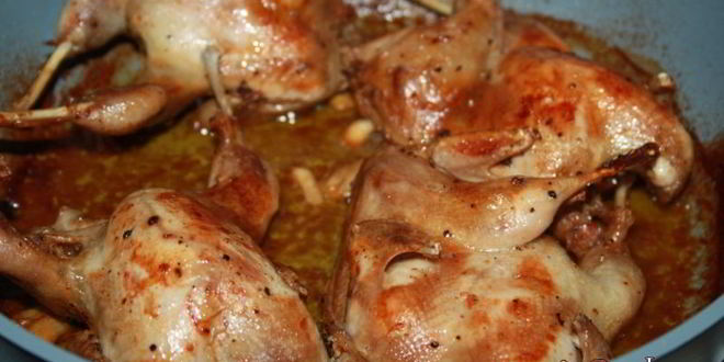 Рецепт перепелок в кленовом сиропе