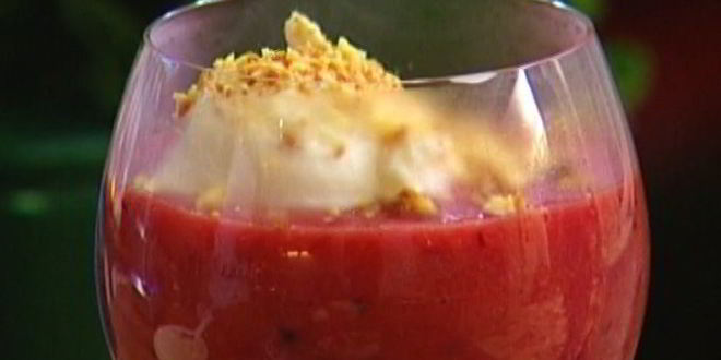 Рецепт сливового коктейля с мороженым