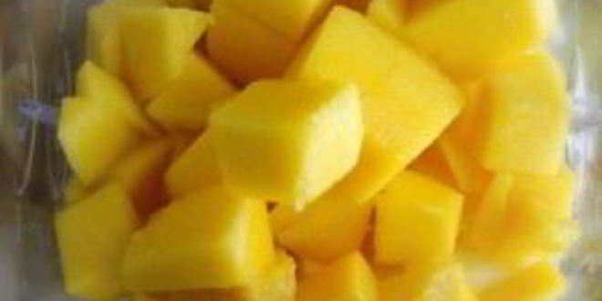 Рецепт ананасова-мангового смузи